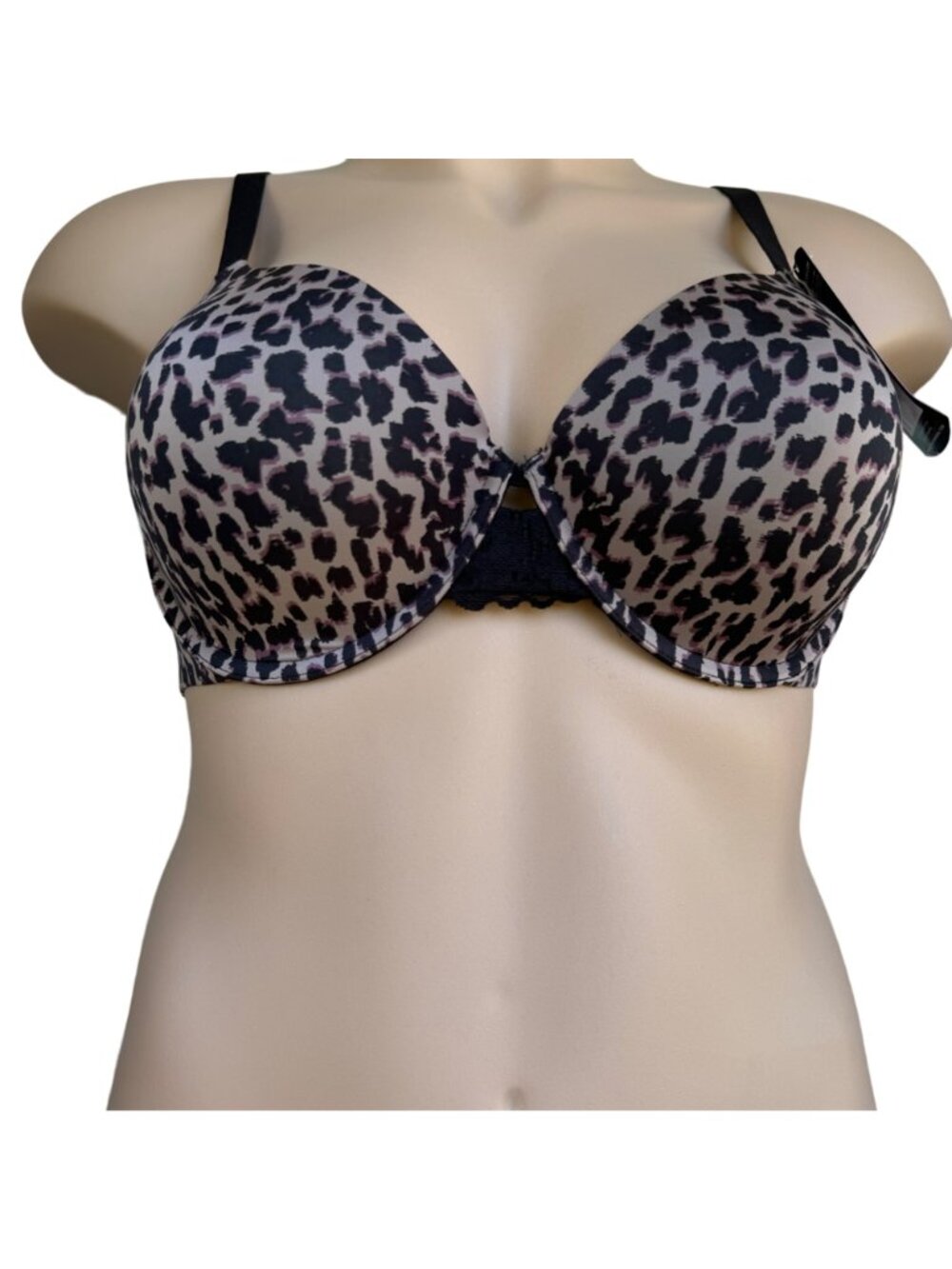 Maidenform 36C T-Shirt Bra SmartZone Cups & Convertible Straps Leopard Print - Picture 6 of 16